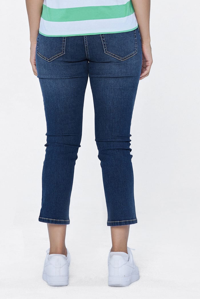 Super Stretch Skinny Capri Jeans