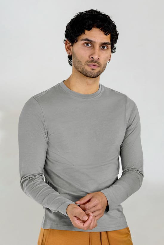 Cotton Long Sleeve T-Shirt 3 Pack