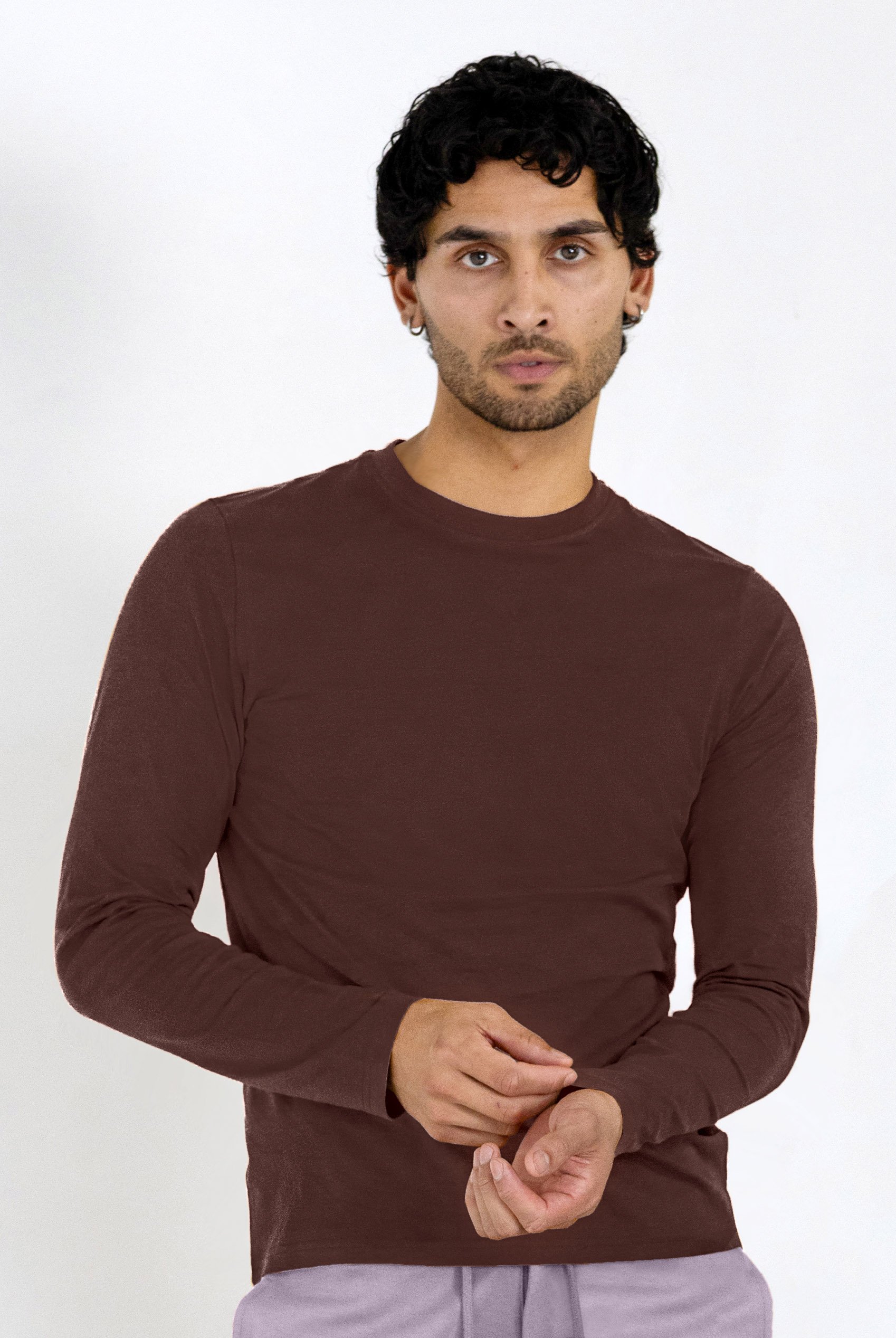 Cotton Long Sleeve T-Shirt 3 Pack