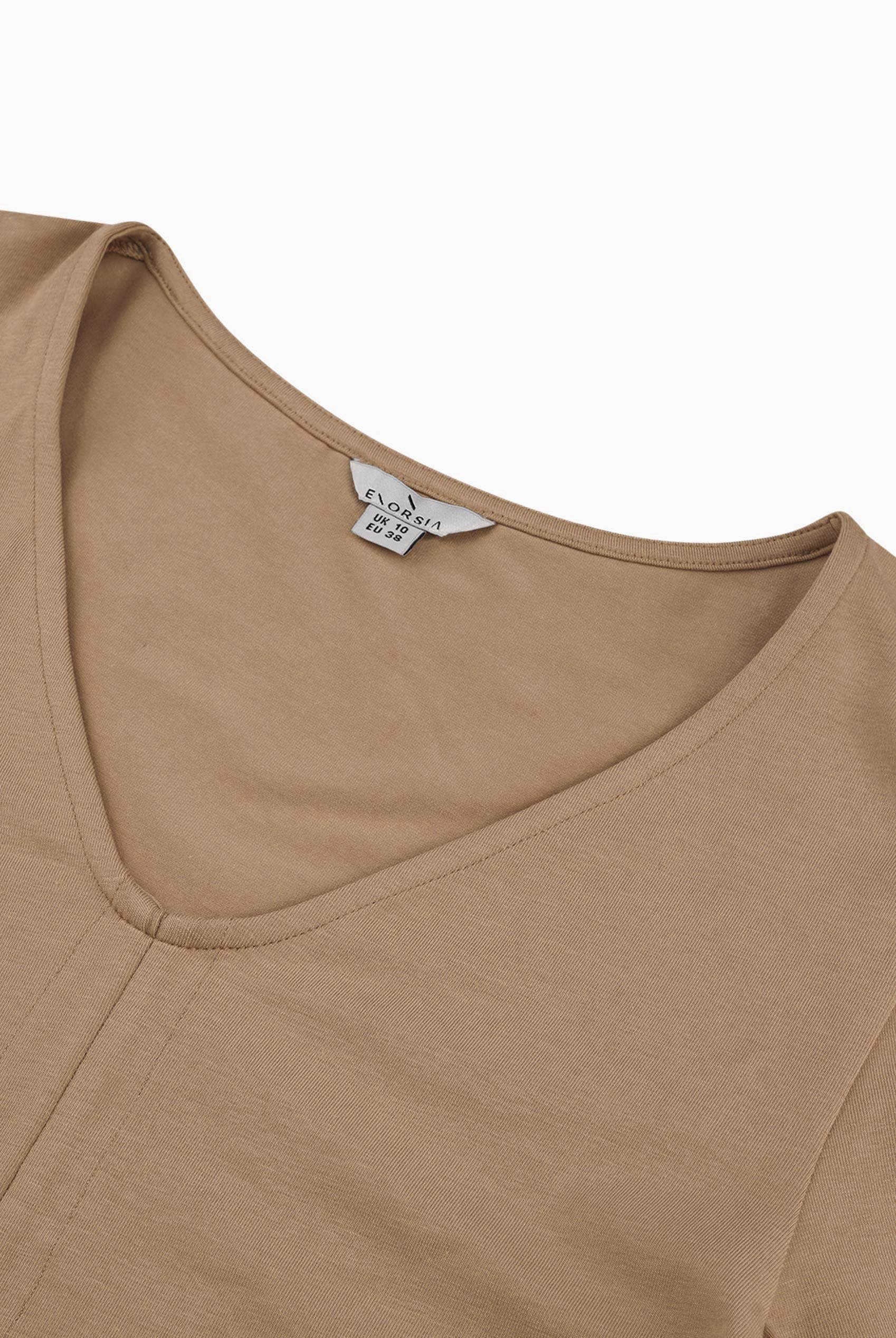 Womens Ruched Long Sleeve Crop Top
