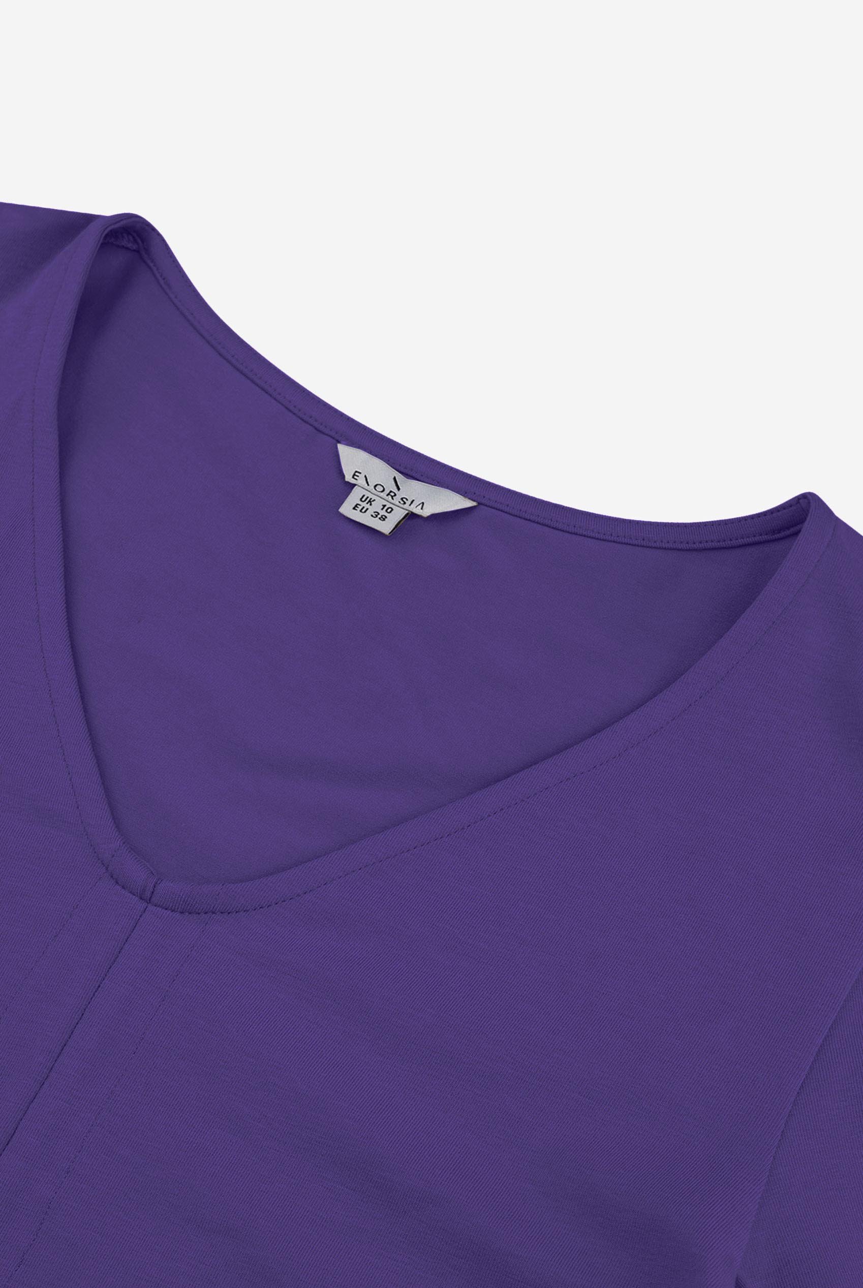 Womens Ruched Long Sleeve Crop Top
