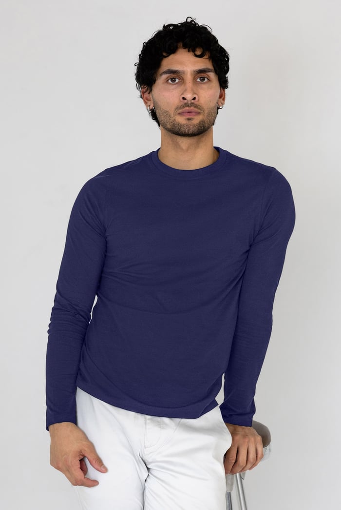 Regular Fit Long Sleeve T-Shirt 2 Pack