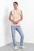Womens Regular Fit Sleeveless Pique Polo