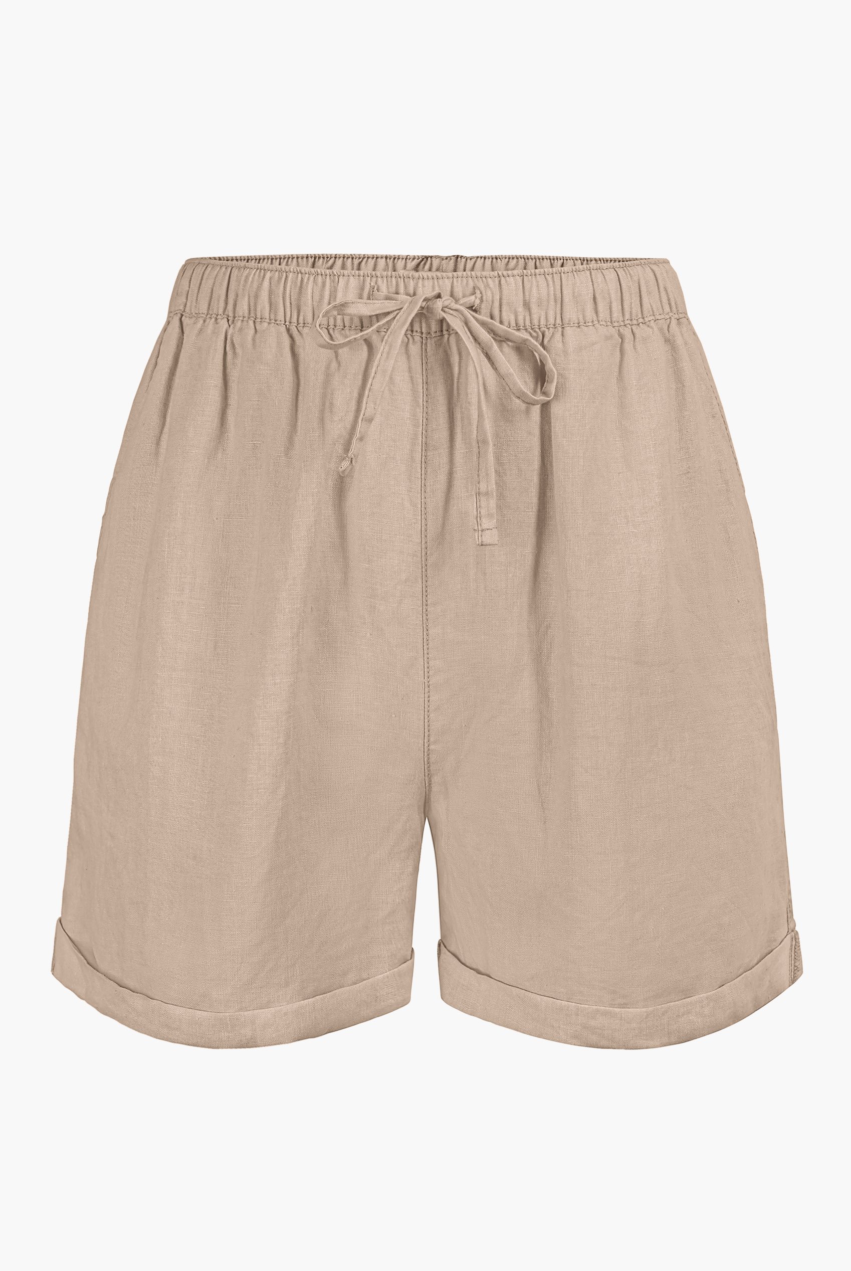 Linen Blend Shorts