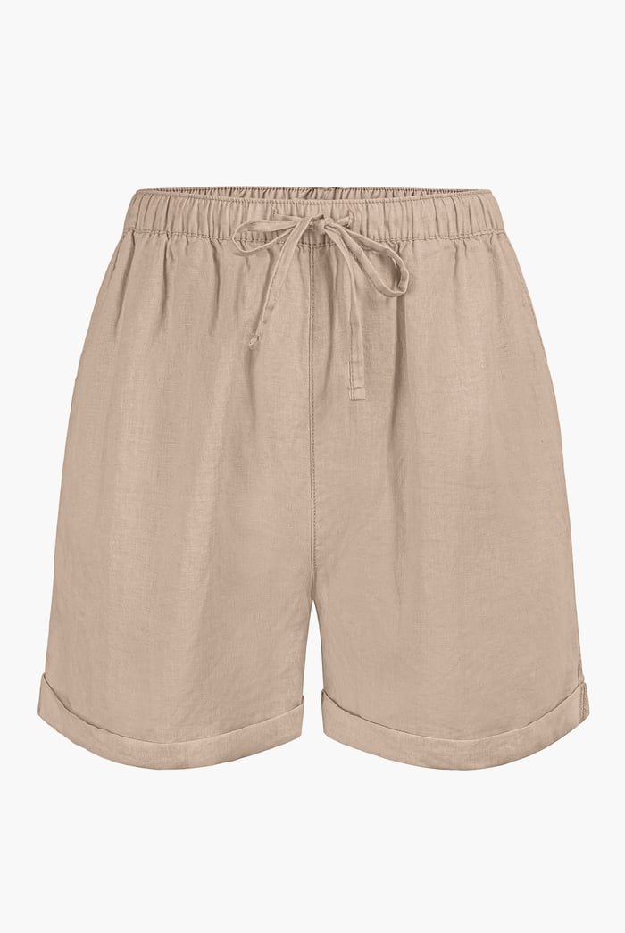 Linen Blend Shorts