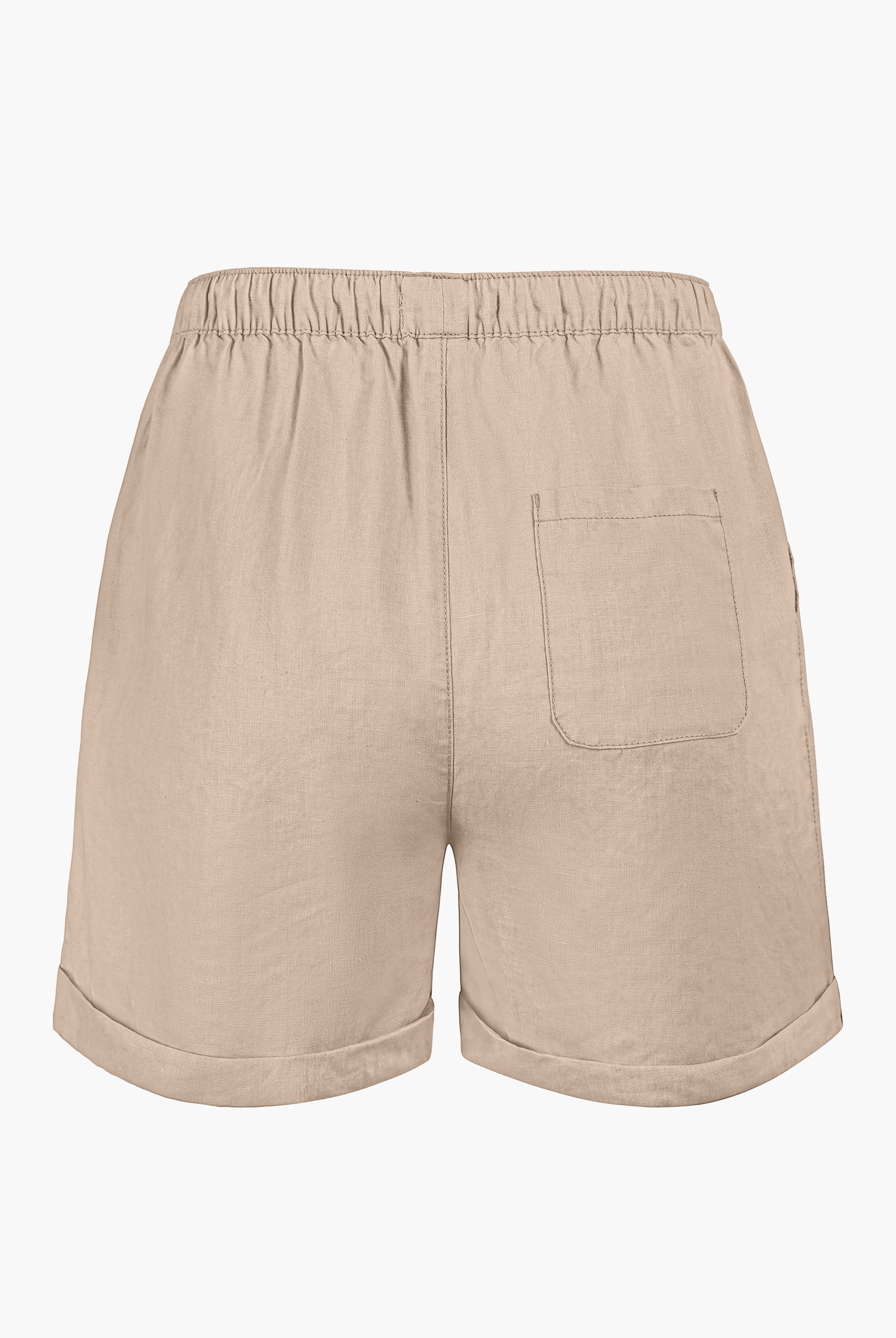 Linen Blend Shorts