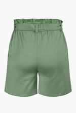 Paperbag Waist Cotton Shorts