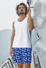 Printed Shorts With Zip Pocket