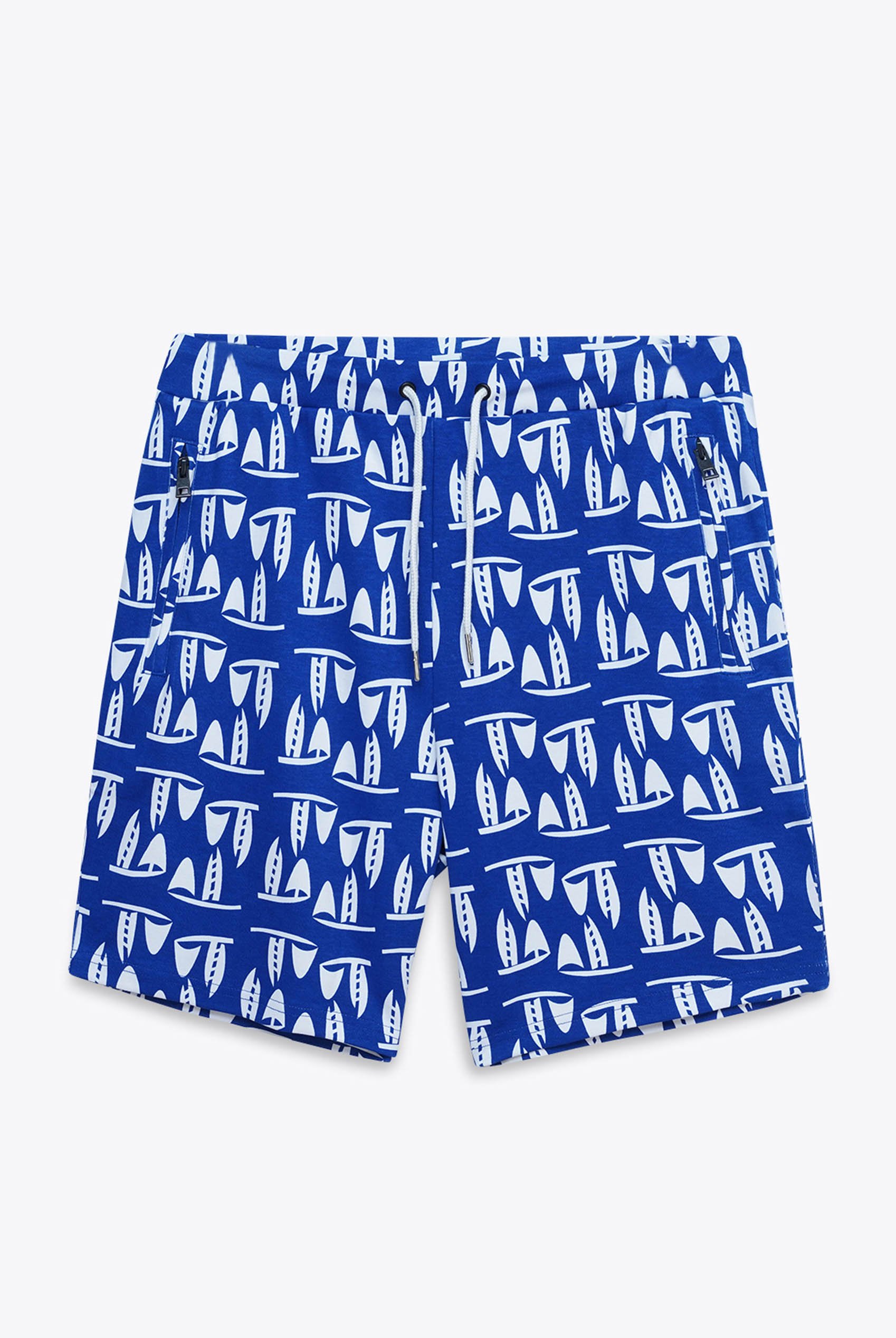 Printed Shorts With Zip Pocket