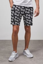 Printed Shorts With Zip Pocket