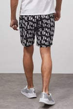 Printed Shorts With Zip Pocket