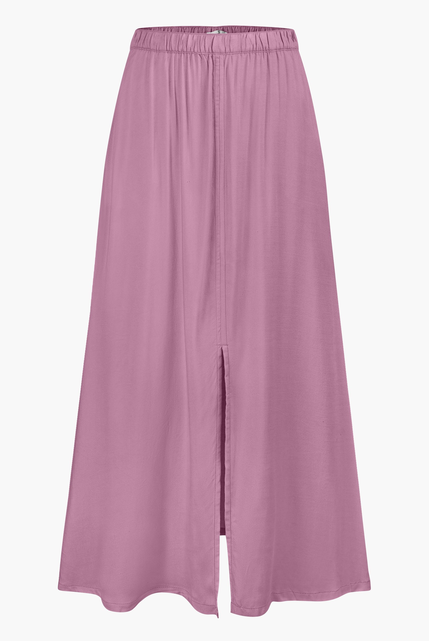 A-Line Maxi Skirt with Front Slit