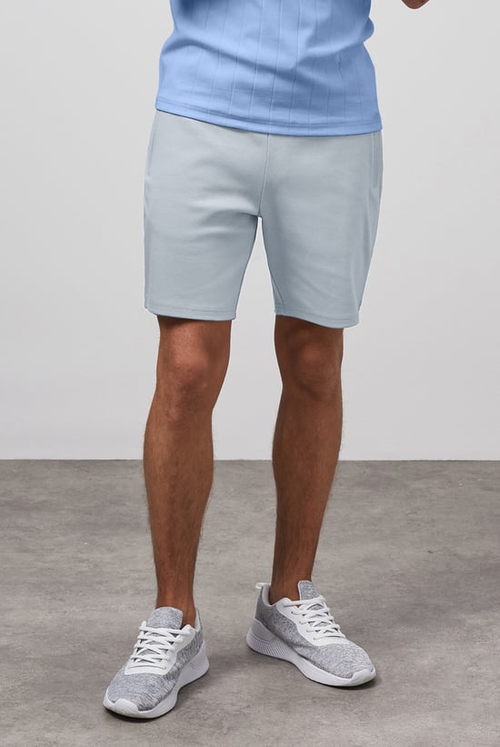 Mens Jersey Shorts With Zip Pocket