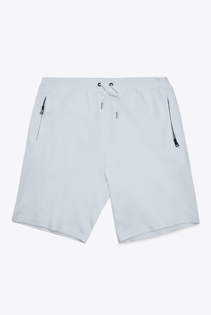 Mens Jersey Shorts With Zip Pocket