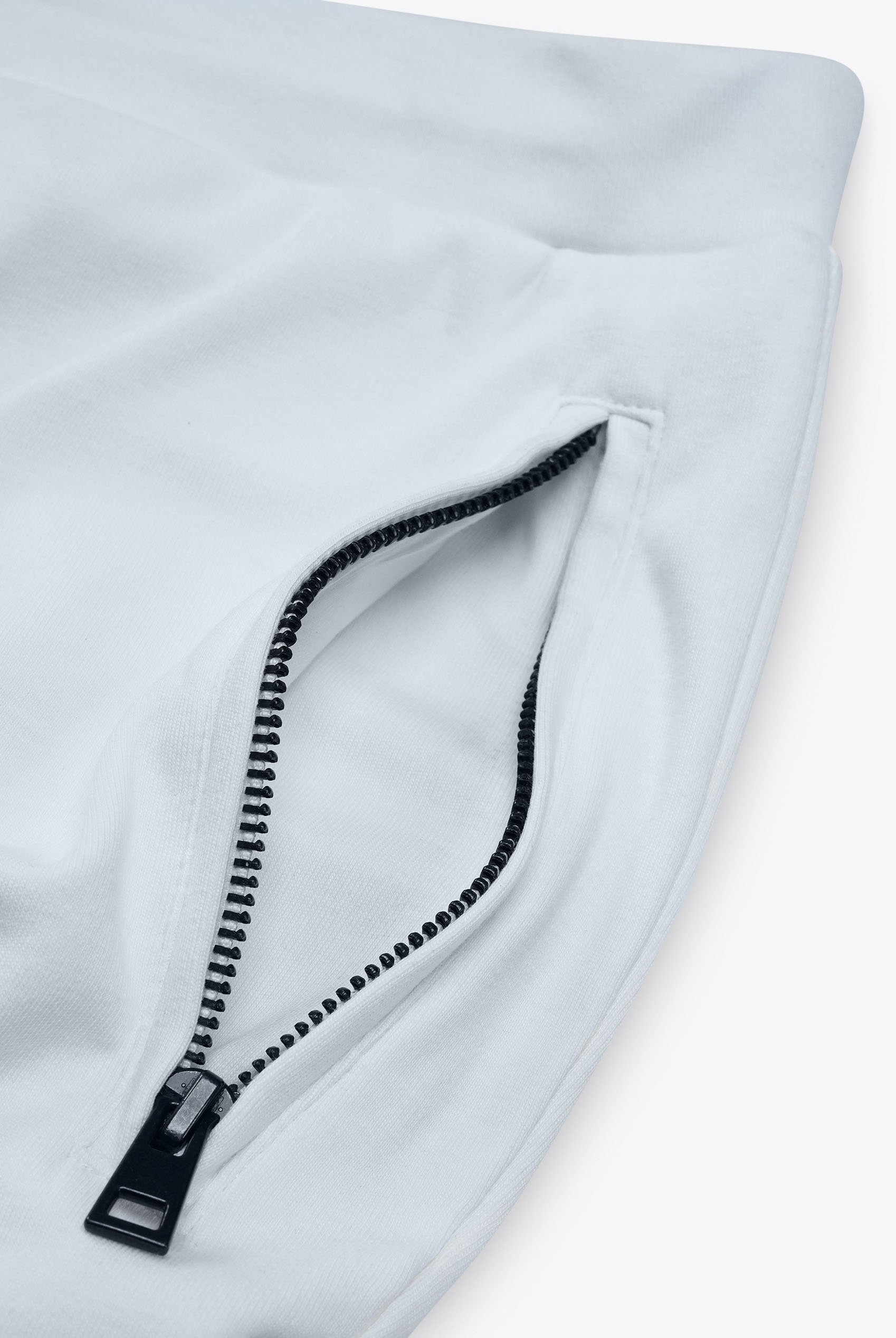 Mens Jersey Shorts With Zip Pocket
