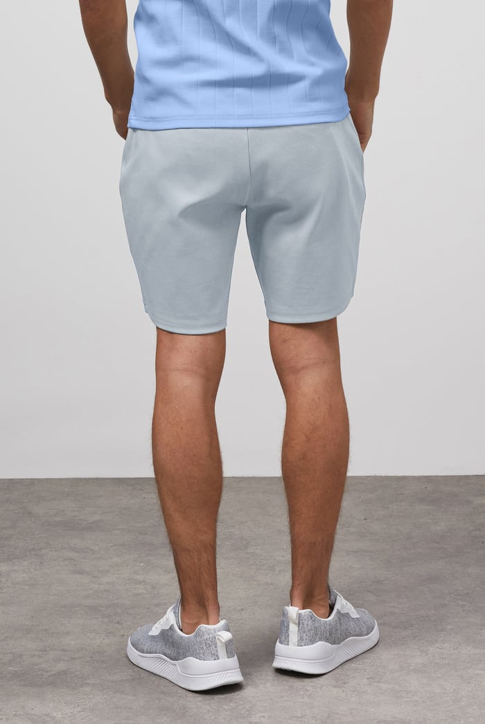 Mens Jersey Shorts With Zip Pocket