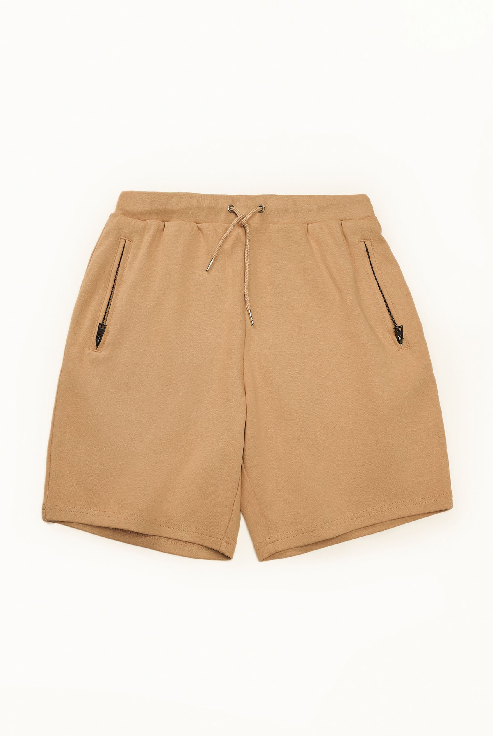 Mens Jersey Shorts With Zip Pocket