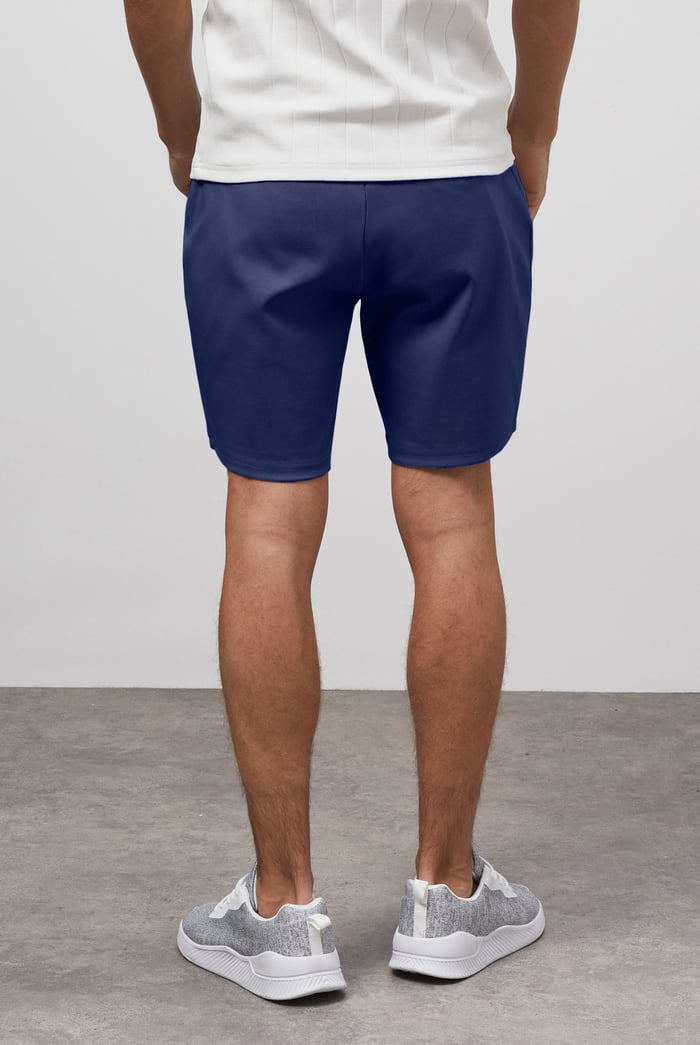 Mens Jersey Shorts With Zip Pocket