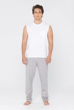 Cotton Check Print Pyjamas