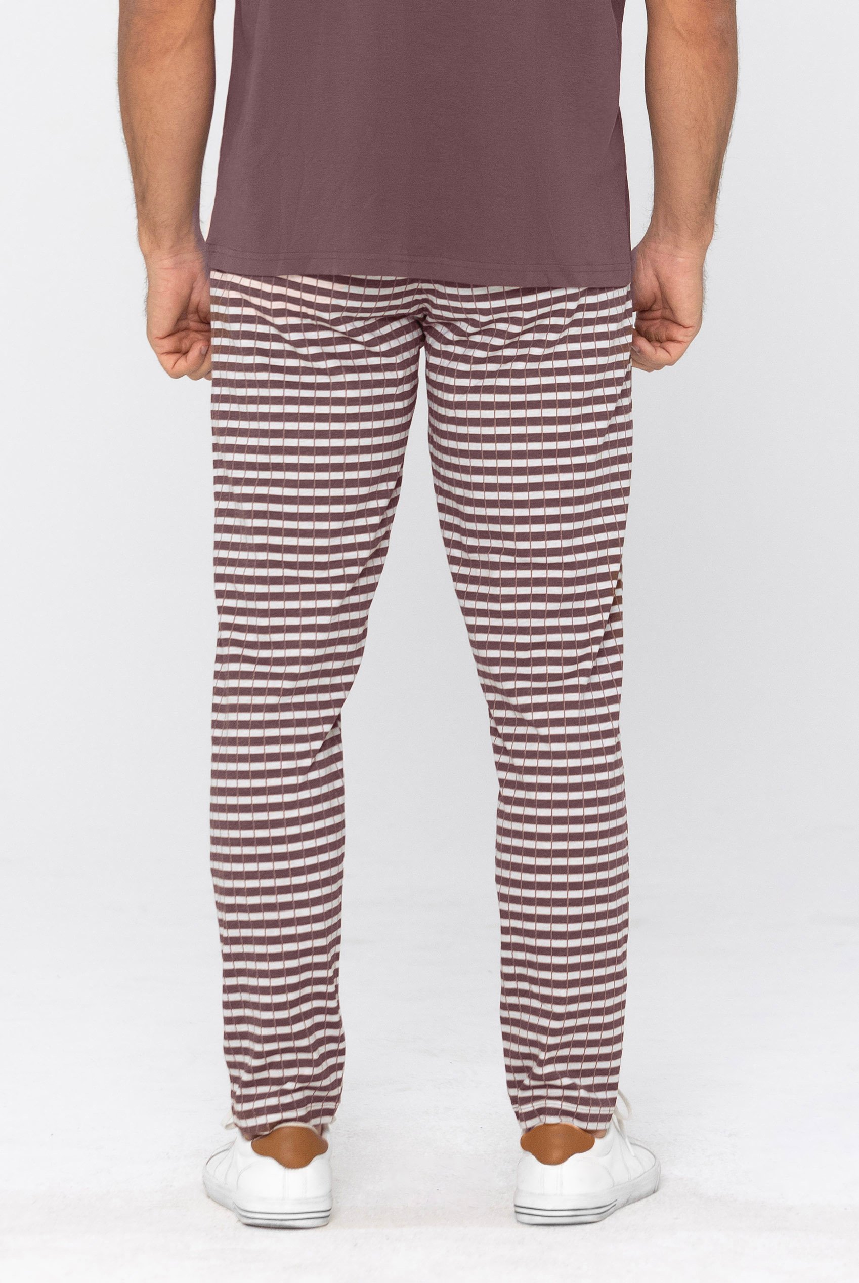 Cotton Check Print Pyjamas