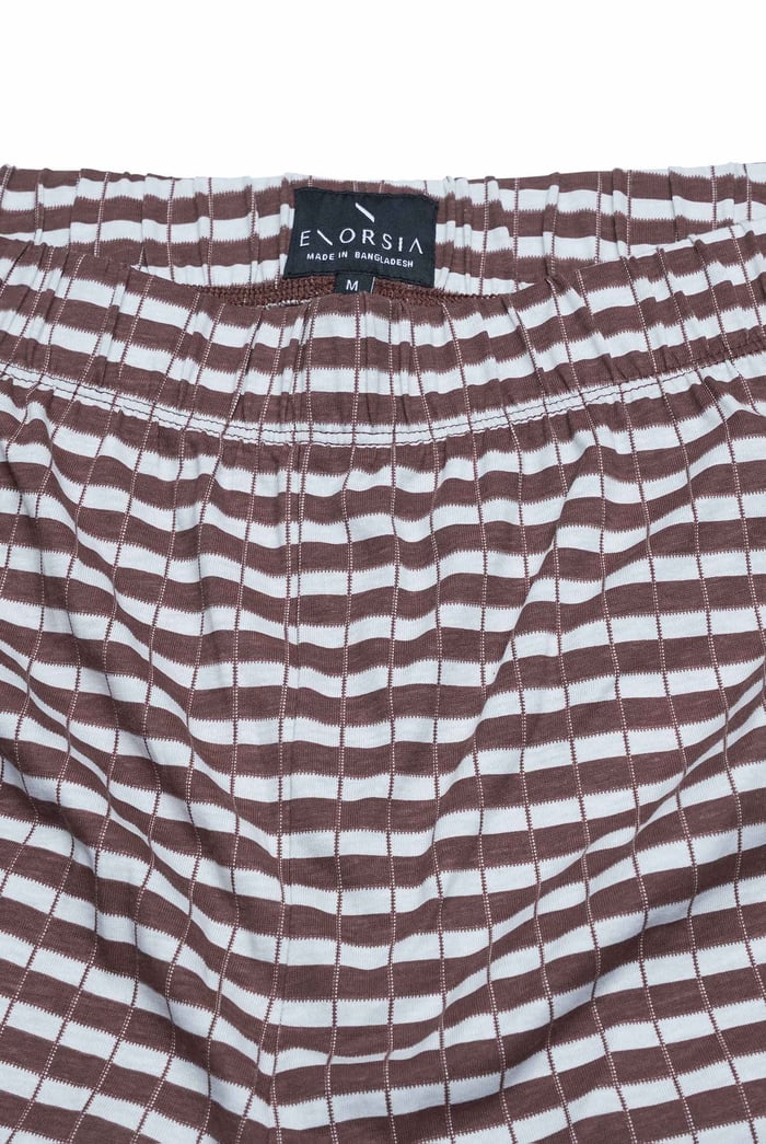 Cotton Check Print Pyjamas