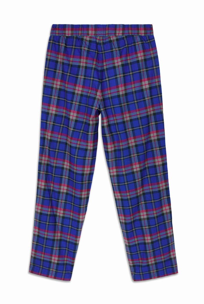 Mens Woven Check Pyjamas Bottoms