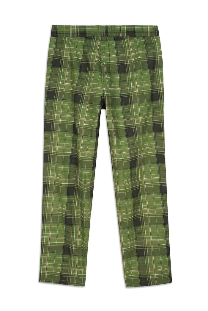 Mens Woven Check Pyjamas Bottoms