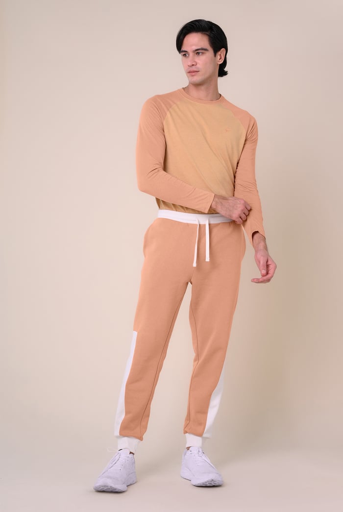 Mens Colour Block Jogger