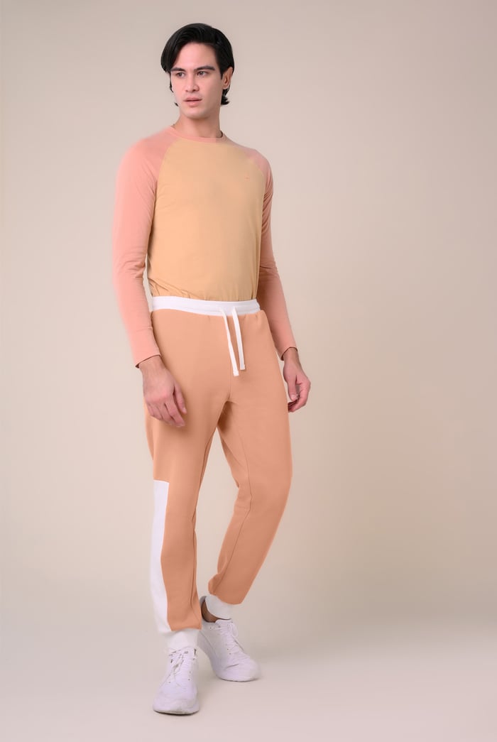 Mens Colour Block Jogger