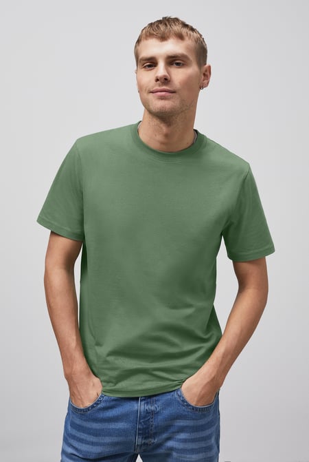 Mens Navy Essential Short Sleeve T-Shirt