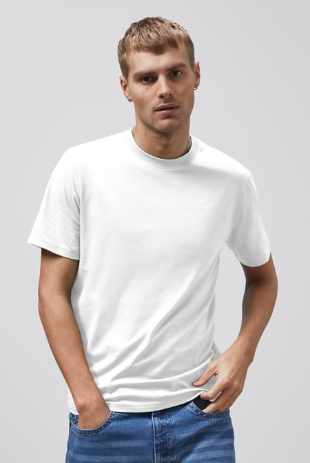 Mens Navy Essential Short Sleeve T-Shirt