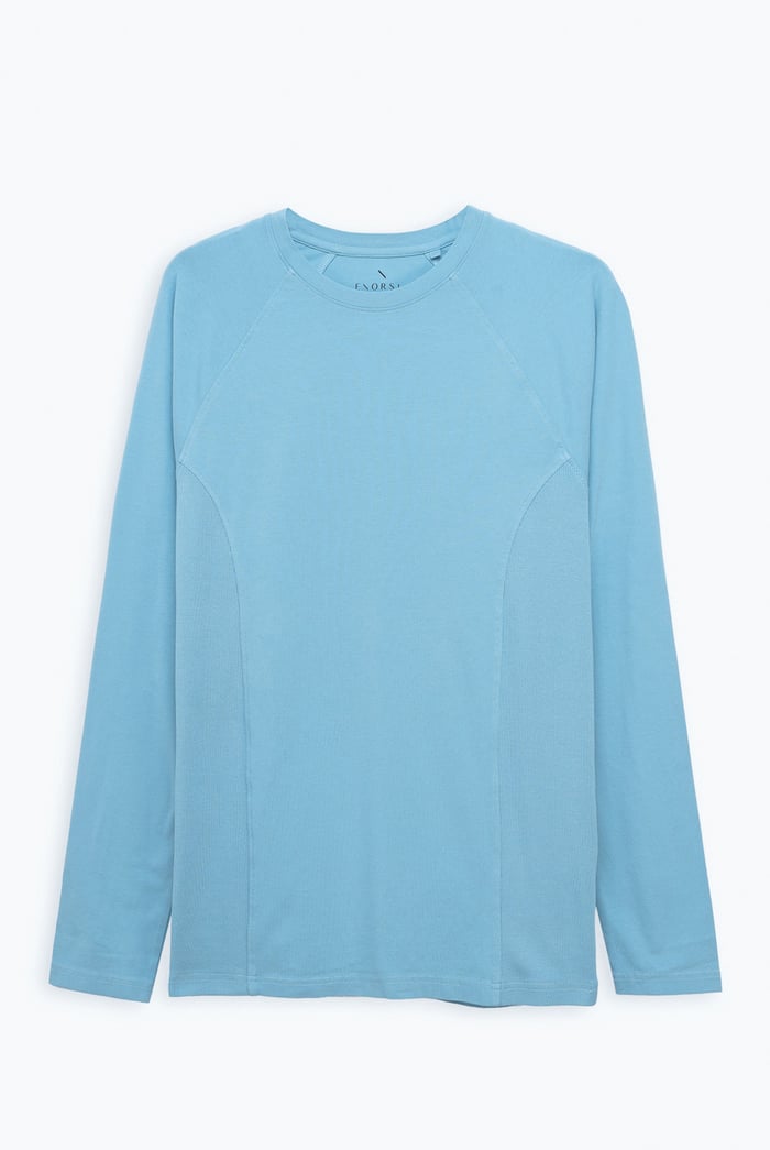 Raglan With Side Panel Rib T-Shirt