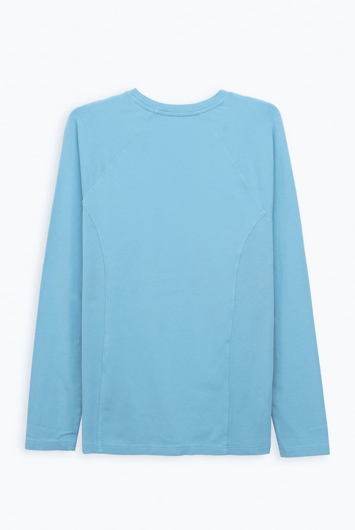 Raglan With Side Panel Rib T-Shirt