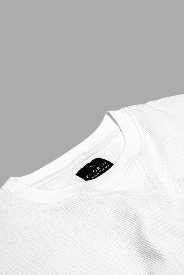 Waffle  Short Sleeve T-Shirt