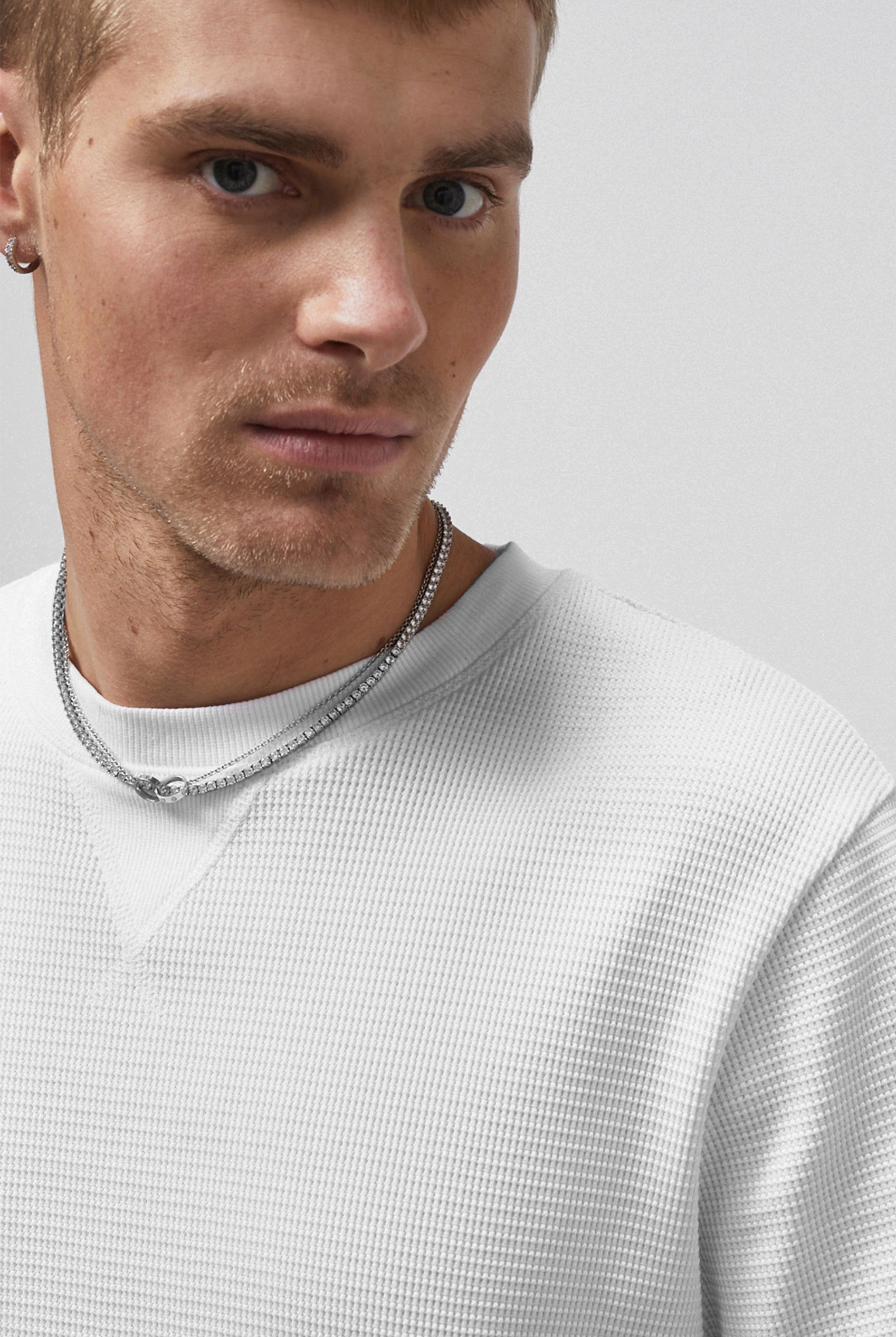 Waffle  Short Sleeve T-Shirt
