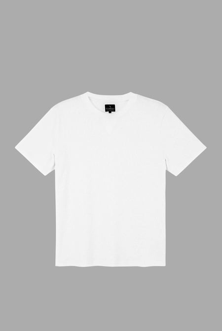 White Waffle  Short Sleeve T-Shirt