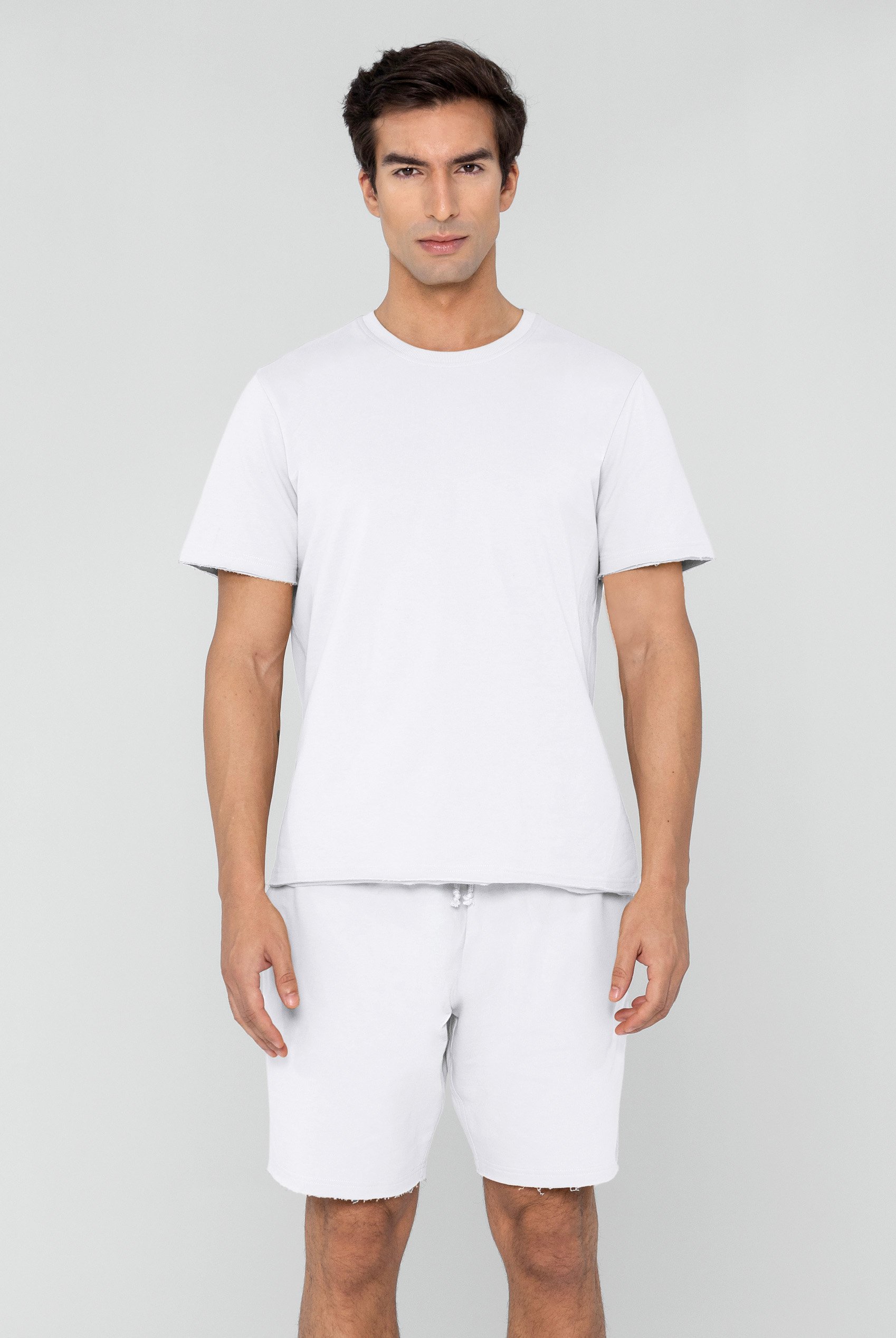 Mens Regular Fit T-Shirt & Shorts Set