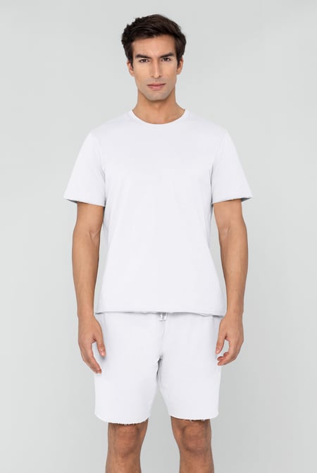 Mens Regular Fit T-Shirt & Shorts Set