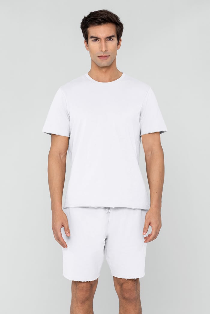 Mens Regular Fit T-Shirt & Shorts Set
