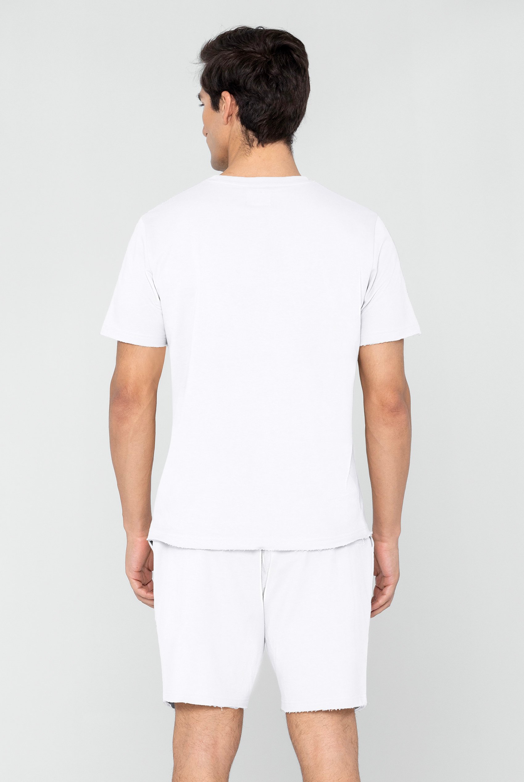 Mens Regular Fit T-Shirt & Shorts Set