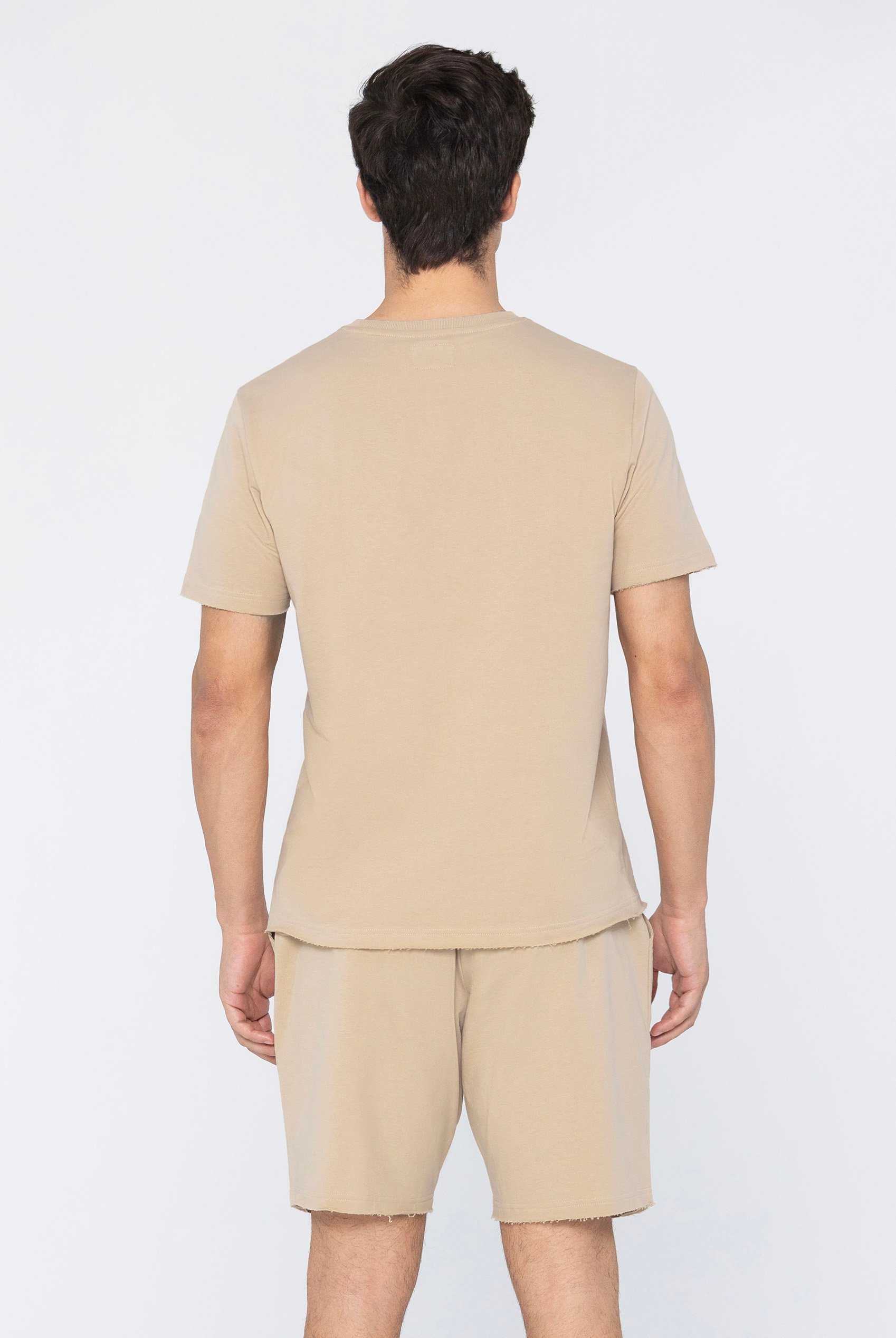 Mens Regular Fit T-Shirt & Shorts Set