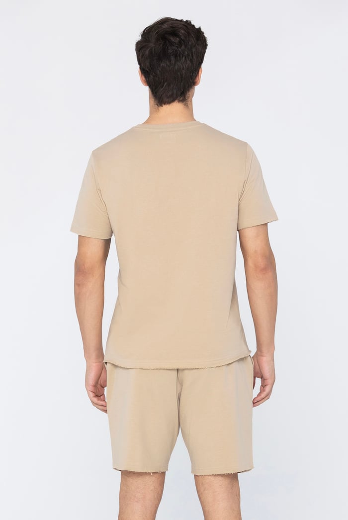 Mens Regular Fit T-Shirt & Shorts Set