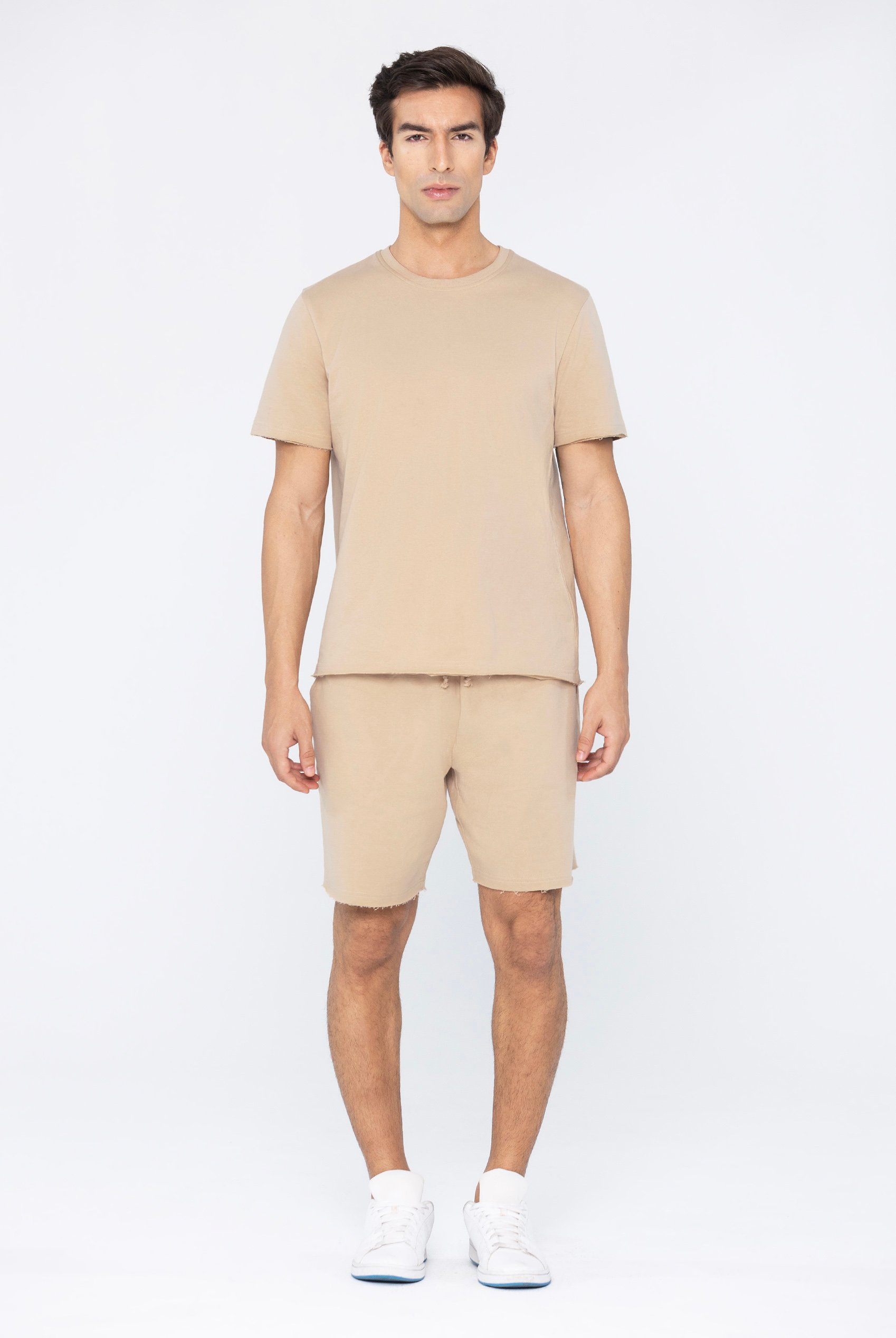 Mens Regular Fit T-Shirt & Shorts Set