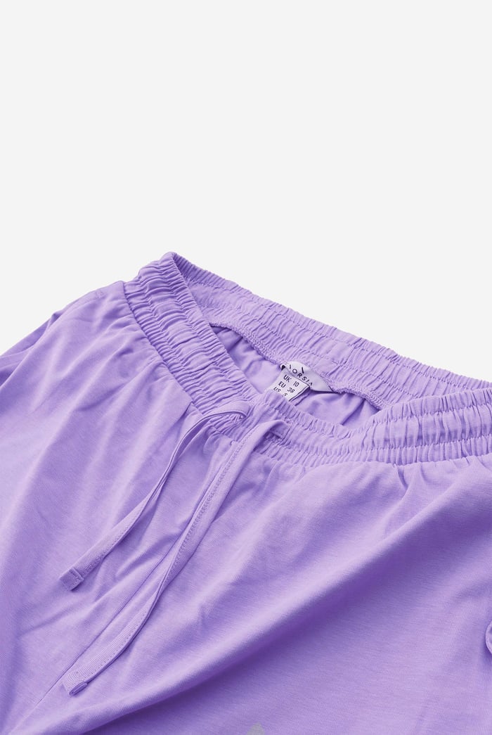 Women's Essential Shorts with Frill Hem