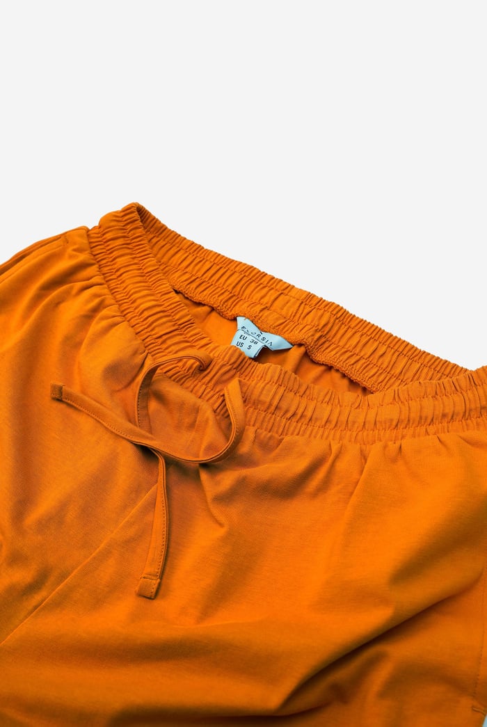 Women's Essential Shorts with Frill Hem