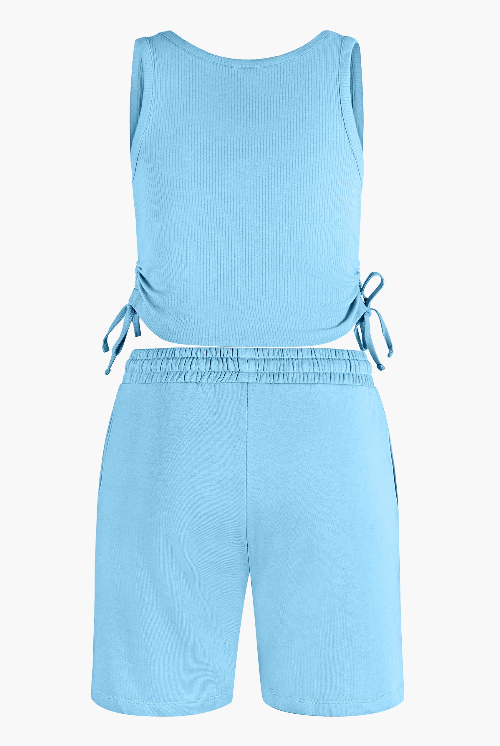 Lounge Set with Ruched Details