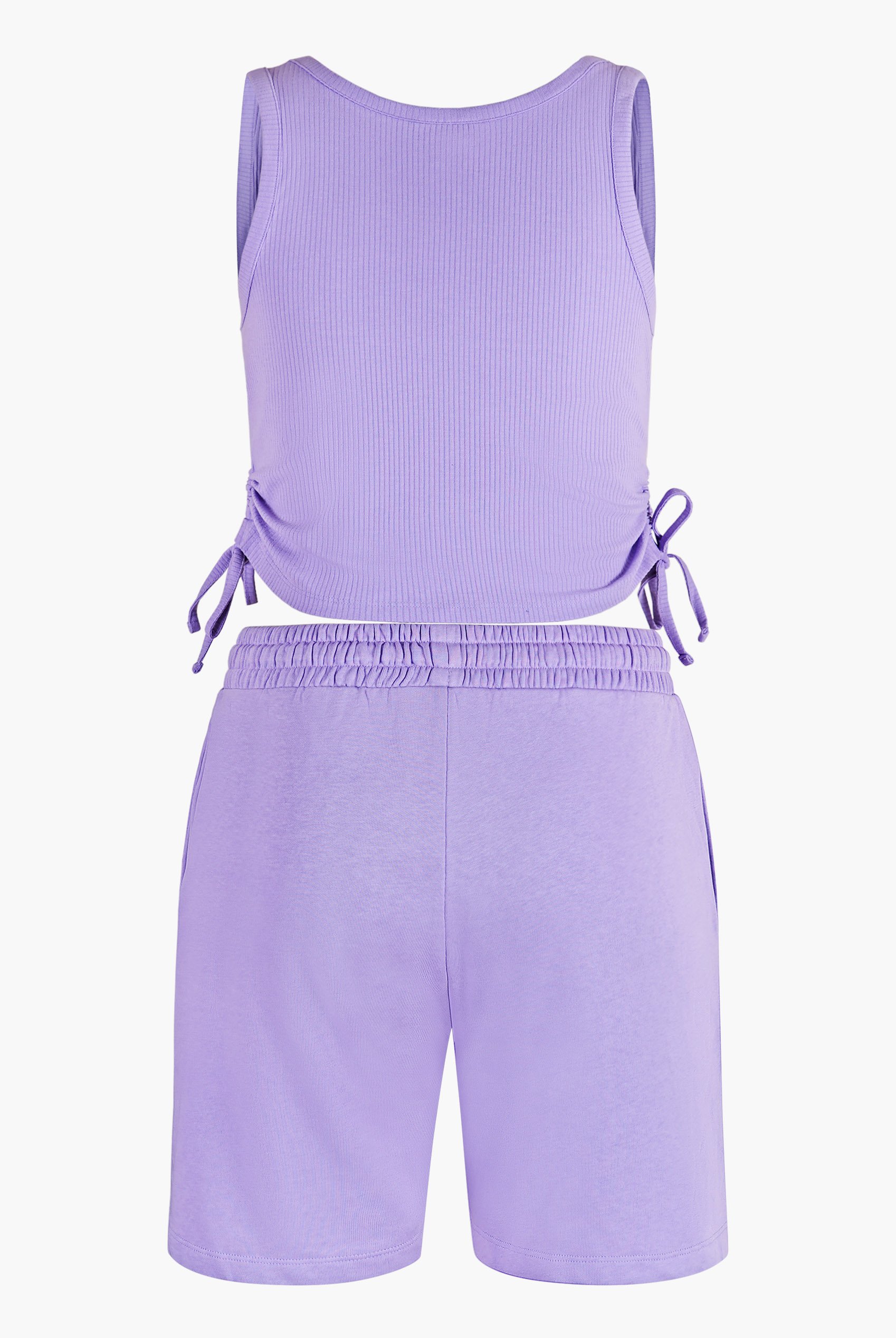Lounge Set with Ruched Details