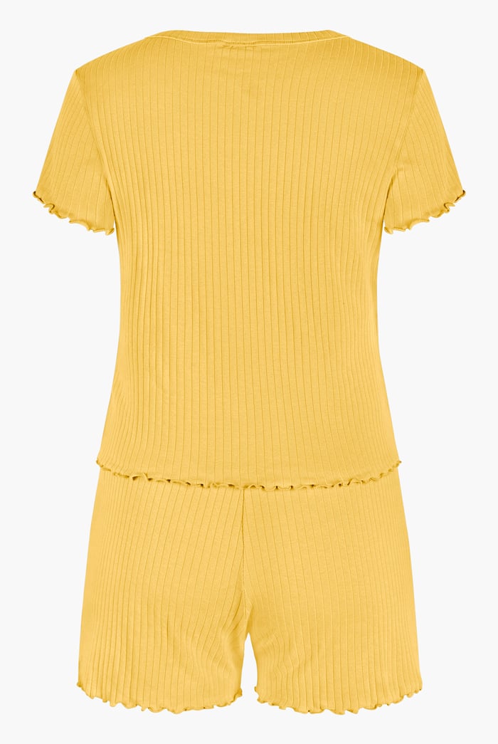 Deep V-Neck Lounge Set