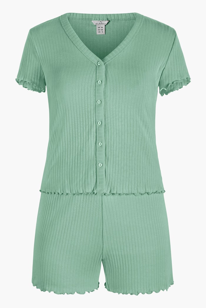 Deep V-Neck Lounge Set