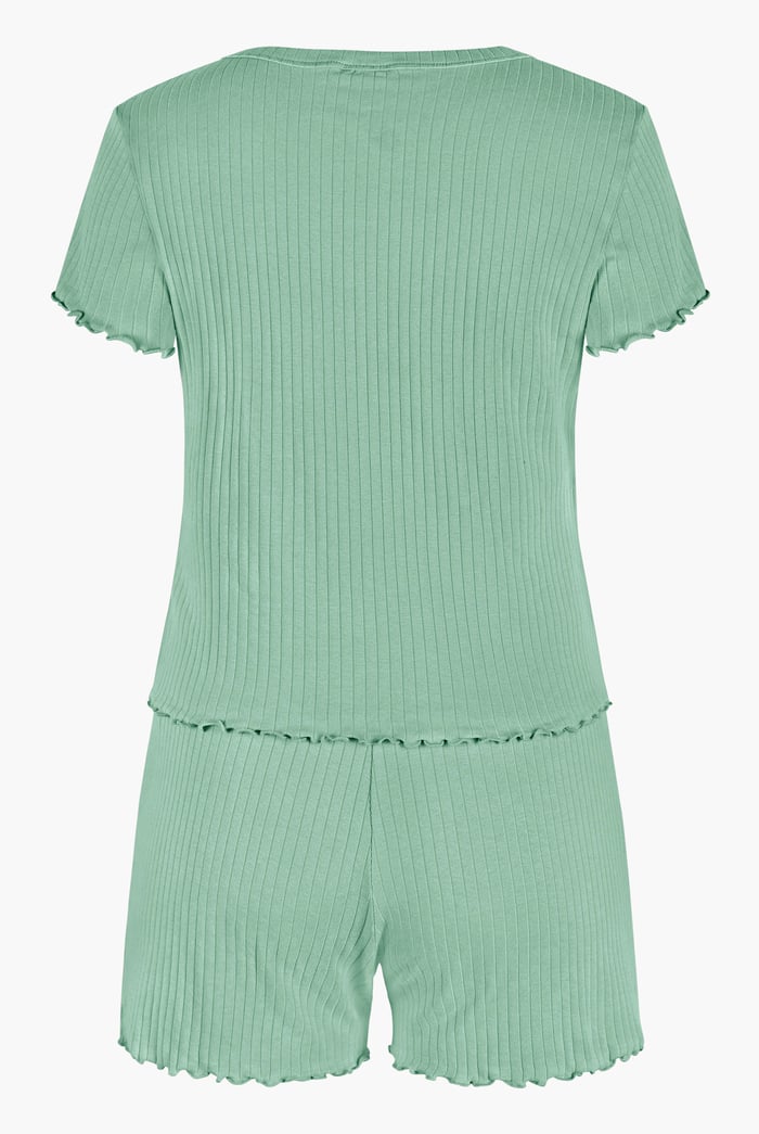 Deep V-Neck Lounge Set